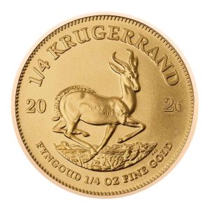 1/4 oz Krugerrand 2026 South Africa Gold Coin